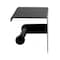 Alfi Brand Black Matte Stainless Steel Toilet Paper Holder with Shelf ABTPC66-BLA - alternate 5